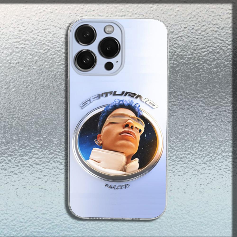 

Singer R-Rauw Alejandro Phone Case For iPhone 16,15,14,13,12,11 Plus,Pro,Max,XR,XS,X,Plus,SE,Mini Transparent Soft Cover iPhone12