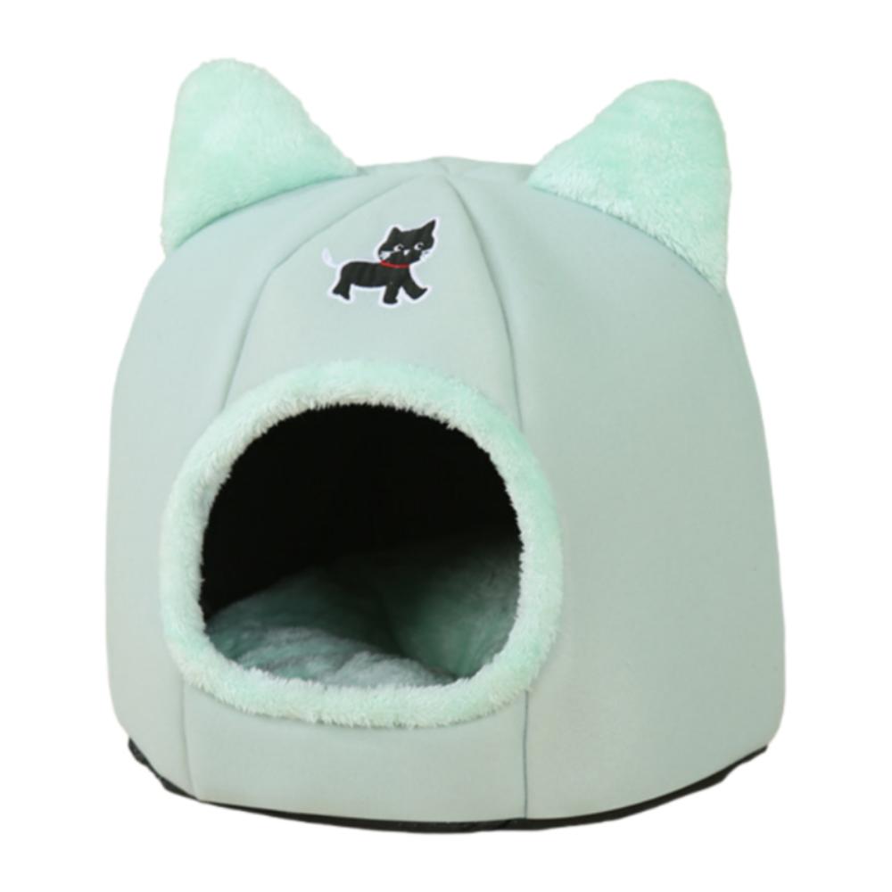 Cartoon Design Warm Pumpkin Cat Bed Closed Four Seasons Pet Castle House Comfort Cat Condo For Pet Within 12KG/27LB