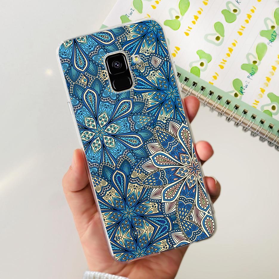 For Samsung Galaxy A8 2018 Case SM-A530F New Fashion Painted Cover Soft Silicone Phone Case For Samsung A8 Plus A8+ A730F Bumper
