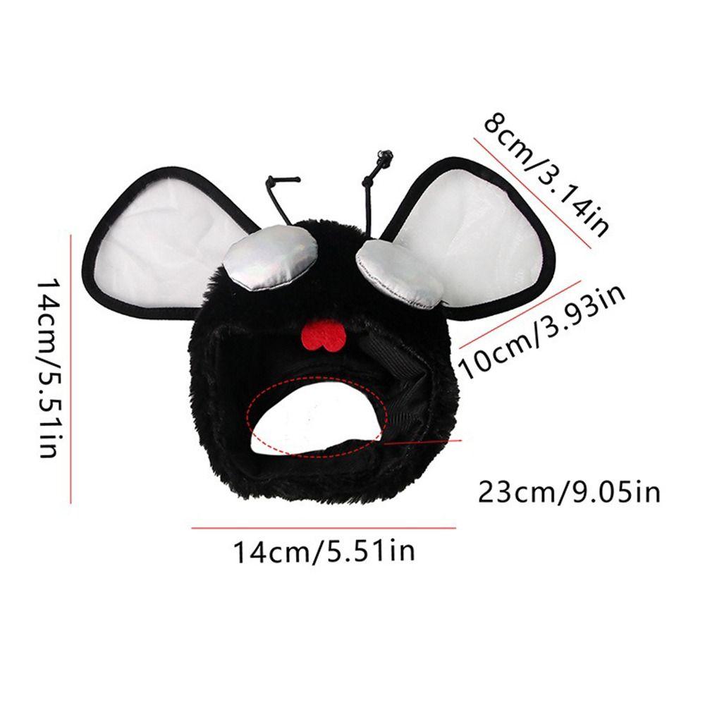 Noise Protection Pet Fly Hat Warm Cats Cosplay Costume Fashion Pet Headgear  Party