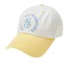 Allincomplete Round Logo Ballcap   White Block