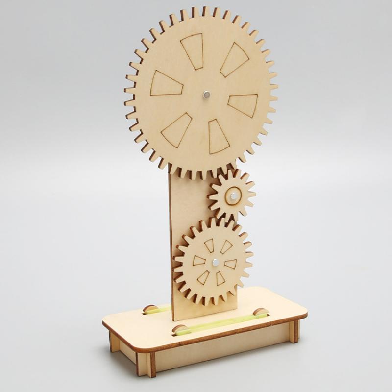 DIY Gear Combination Children's Science Experiment Primary School Toy Handmade Science And Technology Small Making Material Gift