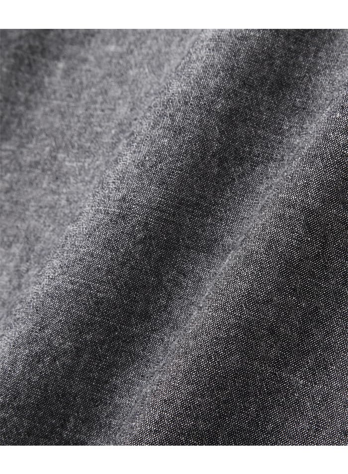 AVIREX x FELIX CHAMBRAY XL SHIRT, Men's 010, Black, 783-5120008