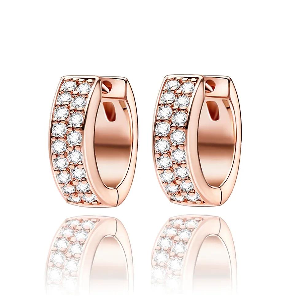 Original Copper Rose Gold Charms Snowflake Heart Fish Earrings Beads For Necklace Diy Bracelet Present Jewellery