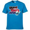 2023 Sommer Neues Herren T-Shirt Grand Theft Auto Gta Spiel Print T-Shirt 100% Baumwolle Rundhals Top Street Kurzärmlig F118
