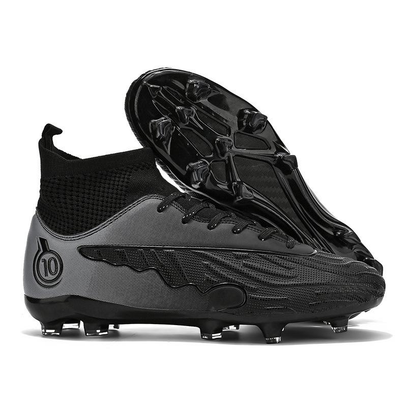 Men's and women's shoes Artificial grass spikes Football shoes Men's same broken competition Teen students nail training