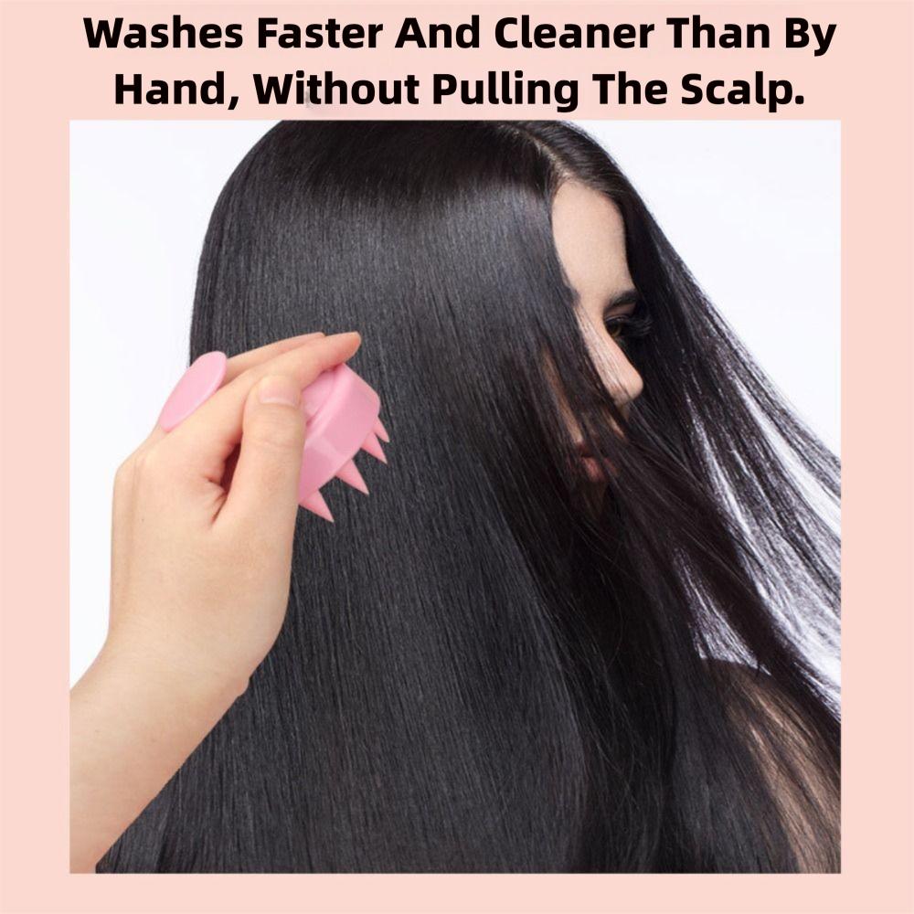 Gentle Scalp Massager Hair Growth Soft Scalp Cleaning Brush High Quality Scalp Massager  Hair Care