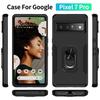 Applicable To Google Pixel 9Pro Ring Armor Anti-Drop Phone Case Pixel10a Pioneer Bracket Case