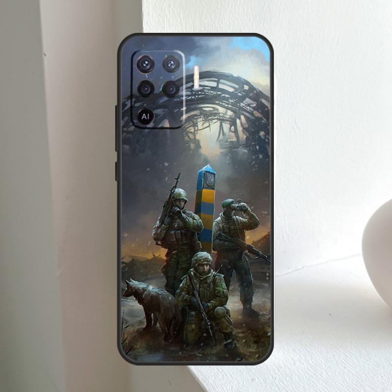 Ukrainian Flag For OPPO A96 A76 A16 A5 A6 Pro A15 A17 A57 A18 A38 A58 A78 A98 A54 A74 A94 A40 A60 A80 Case