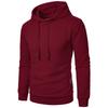 Autumn Winter Men's Jacquard Plaid Hoodie Long Sleeve Hoodie Warm Color Hooded Sweatshirt Coat Yasheng
