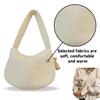 Stylish Cat Carrier With Single Shoulder And Crossbody Straps Perfect For Outdoor Adventures