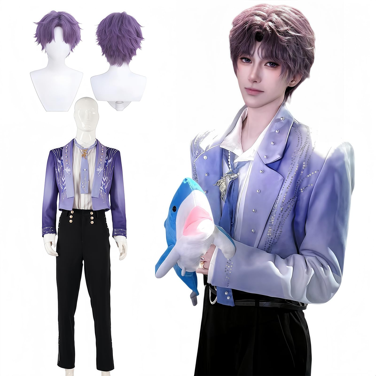 

Koi to Miku Homura Cosplay Male Koi Miku Combat Uniform Popular Game Costume in the Endless Size [NOKIJP] Cosplay, Costume, Protagonist, Protagonist,