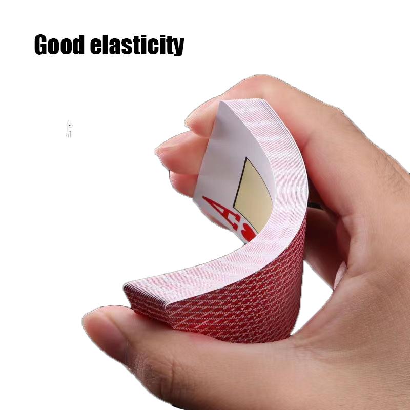 Hot Plastic Playing Card Games Waterproof Smooth Poker Cards Classic Design Durable Play Card for Kids Adults Family Fun