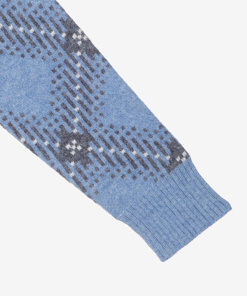 MIND BRIDGE WOMEN [W] Check Jacquard Knit