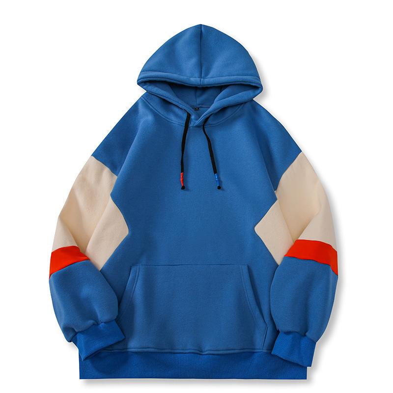 

Мужской свитшот большого размера, ленивый стиль, свободный топ, с длинным рукавом, пуловер, базовая рубашка, весенне-осенний, с капюшоном, повседневный 3XL