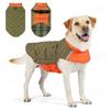 Dog winter jacket is comfortable reflective waterproof windproof lightweight and warm Dog clothing is  outdoor windproof