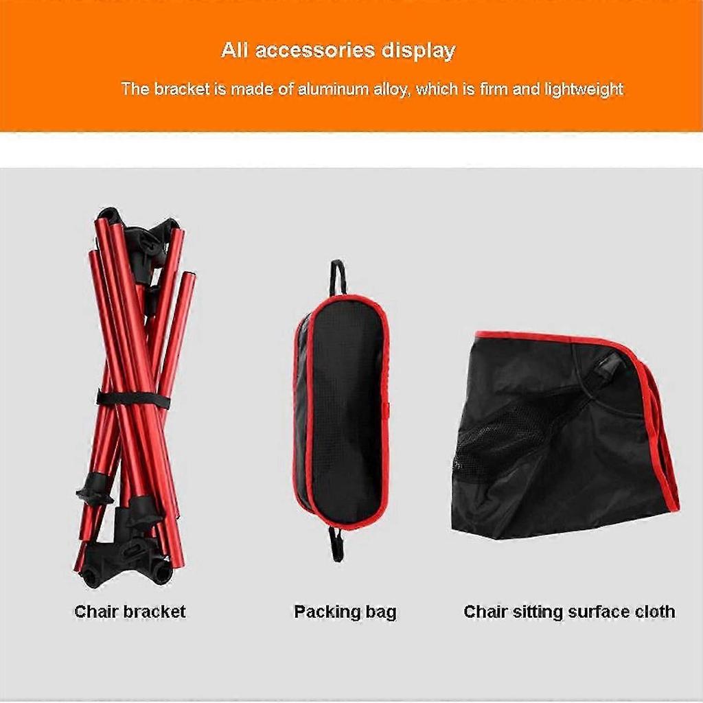 2026 Camp Chair Outdoor Folding Chair Fishing Camping Chair Foldable Packable Chair Backpack