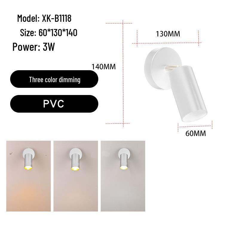 Nordic Minimalist Modern Wall Lamp for Living Room, Bedroom, or Bedside