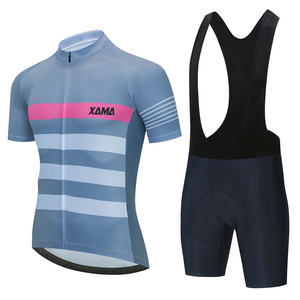 Cycling Sweatshirt Collection 20D Cycling Shorts Collection Men's New Summer  Ropa Ciclismo Short-sleeved Cycling Shirt