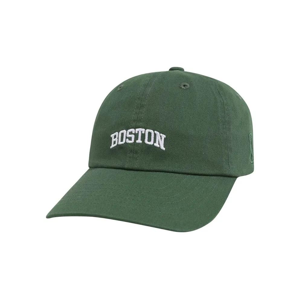 BOS City Arch-shaped Soft Ball Cap_SC165(N255AP252P) Dark green (53)