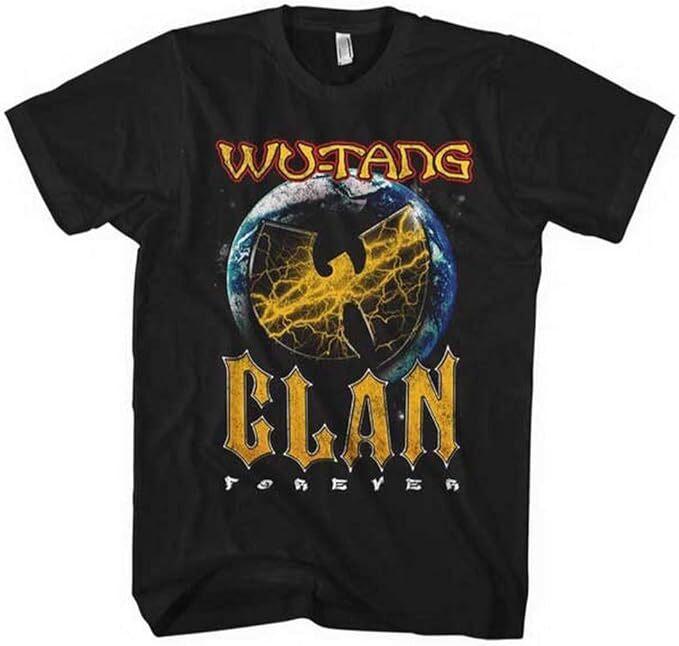 Wu-Tang Clan Forever T-shirt - WuTang Bat Globe Shirt Licensed - New / Official Unisex T-Shirt S