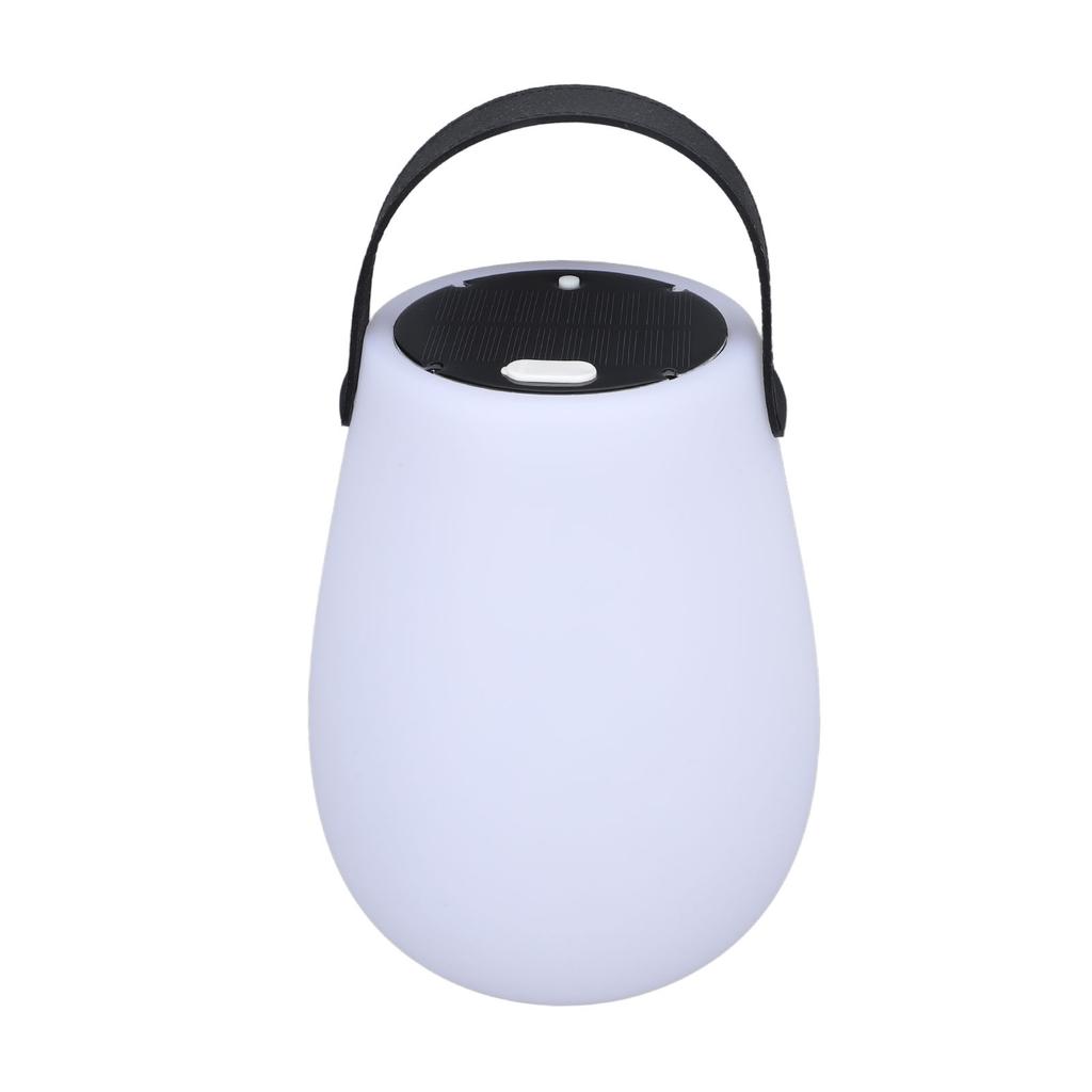 Solar Table Lamp Outdoor Waterproof Portable LED Table Lamp for Garden Camping Hotel Balcony