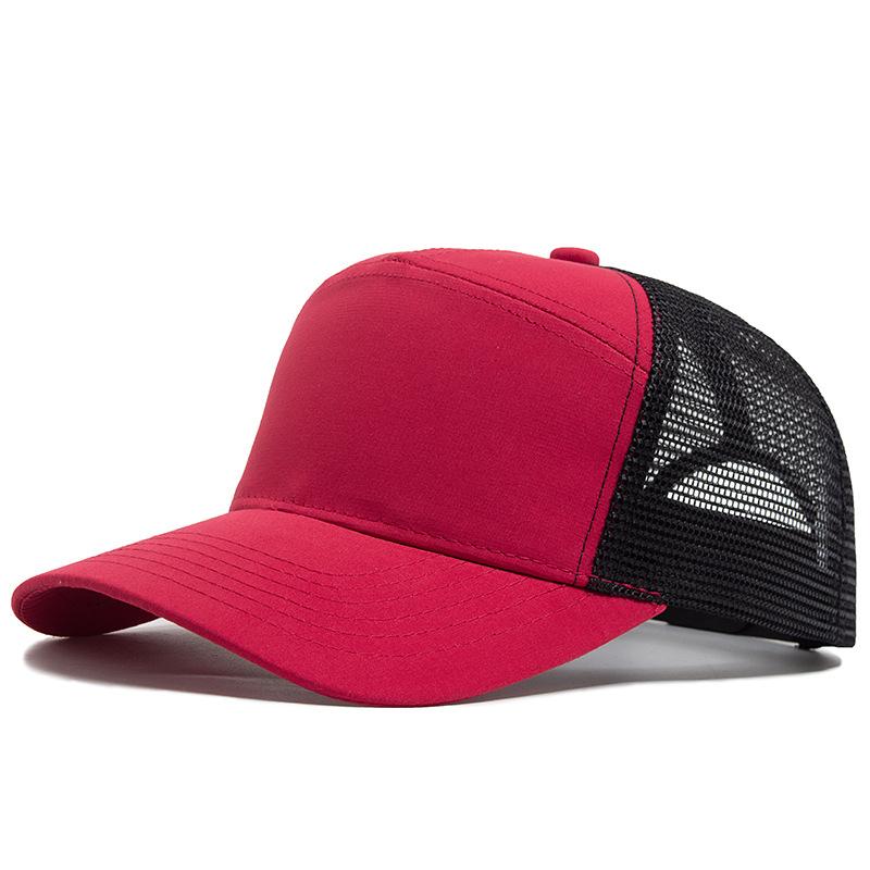 Summer 7 Panel Baseball Cap Fashion Hip Hop Mesh Caps Men Truckers Hat Visor Hardtop Snapback Women Unisex Cool New