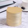 100Pcs/Set Round Cake Board Mousse Pad Card Dessert Baking Pastry Display Tray