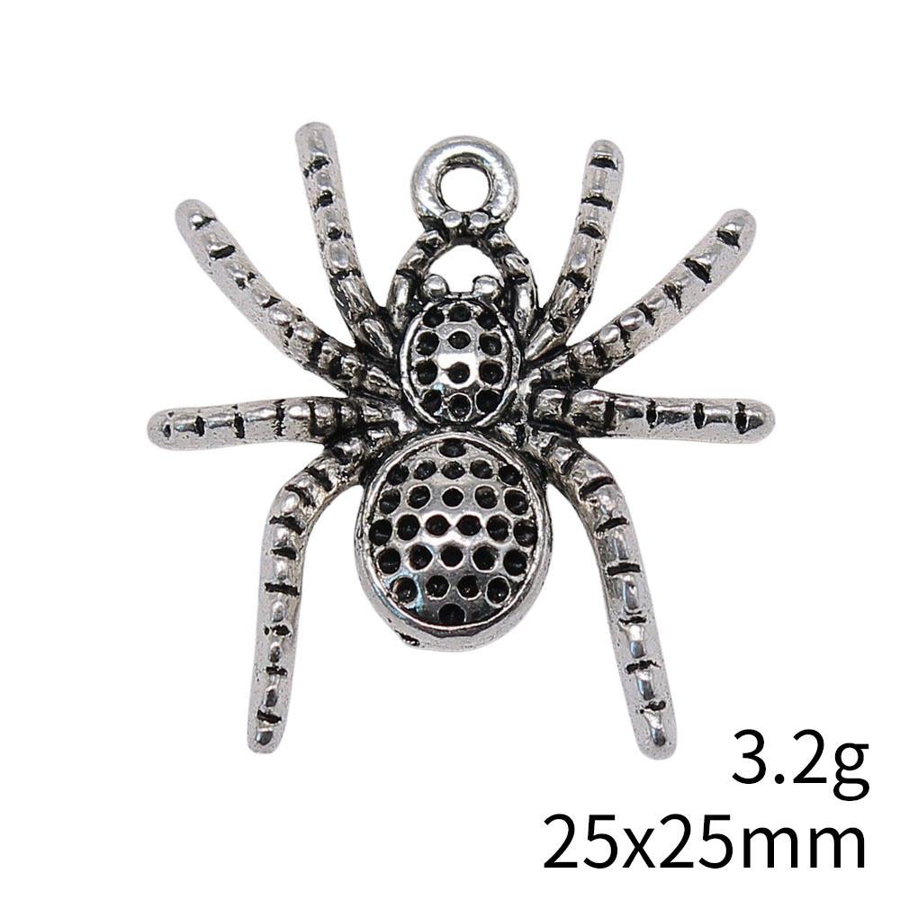 Valentýnský náramek s přívěsky Italský přívěsek s přívěsky pavouka a netopýra Publikum Mužský přívěsek