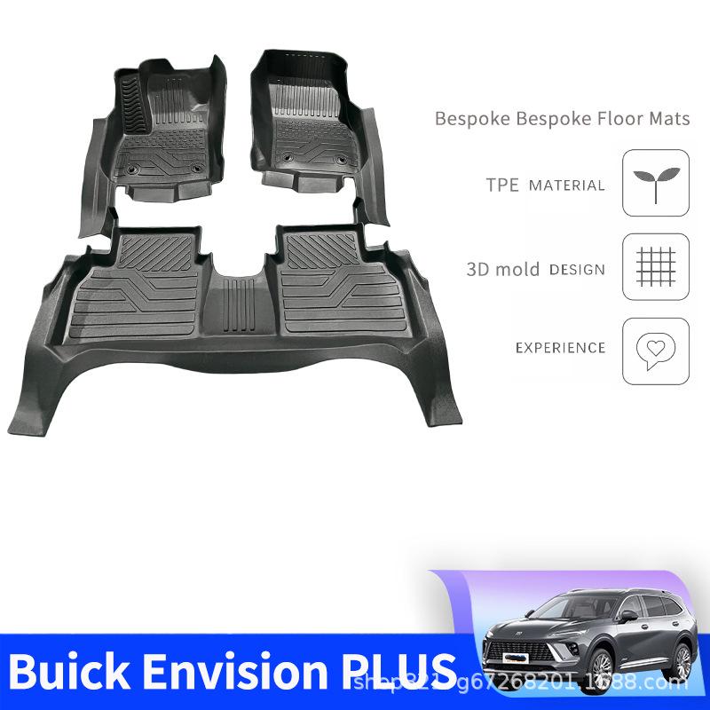 Buick Envision & Envision S Full Surround TPE Floor Mats for Door Sills Single-layer TPE mats