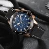 Multifunctional Chronograph Sports Watch Men'S Watch, Luminous Calendar Quartz Watch 572