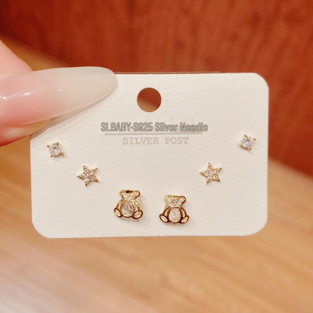 Allergic Returns New Year Earrings: Women's Elegant Gold-Plated, Eco-Friendly High-End Earrings.