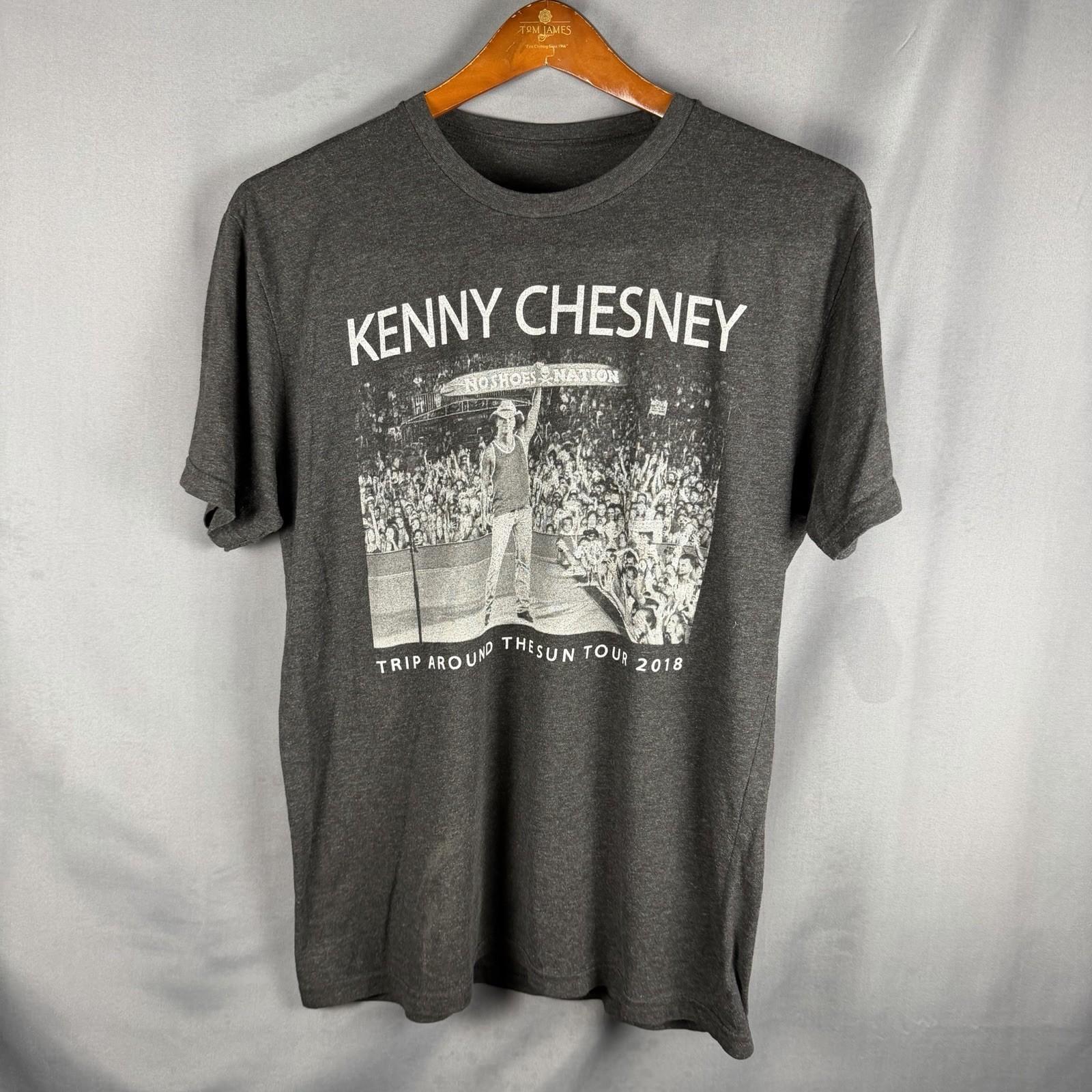 Kenny Chesney Trip Around The Sun Tour Band T Shirt Large Black Country Music Unisex T-Shirt S