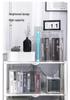 Acrylic Transparent Bookshelf: Dustproof, Large-Capacity Magazine & CD Display Box.