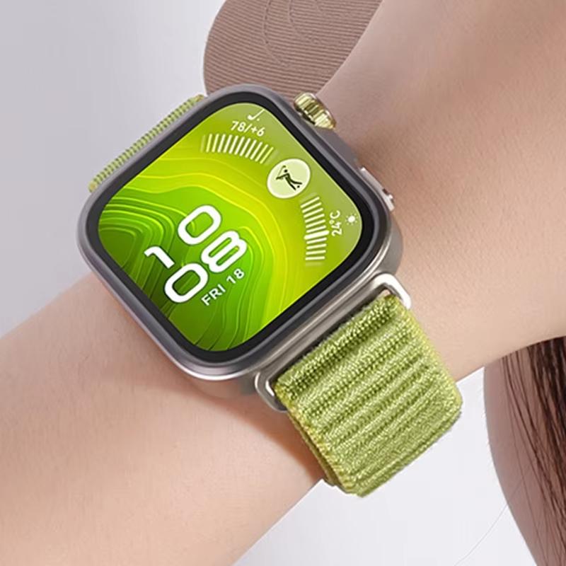 Official Bands for Huawei Watch Fit 4 Pro Strap Smartwatch Accessories Nylon Loop Bracelet Correa Huawei Watch Fit 3 4 Straps