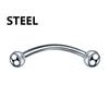 1PC metal Horseshoe Fake Nose Ring C Clip Septum Lip stainless steel Real Piercing Nose Rings Hoop For Women Men Jewelry
