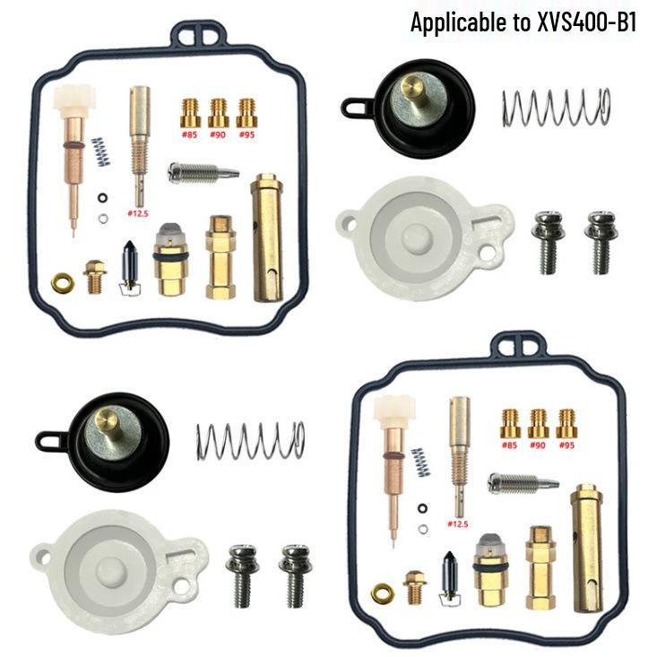 GN125 Carburetor Repair Kit - Professional Configuration with Picture Guide