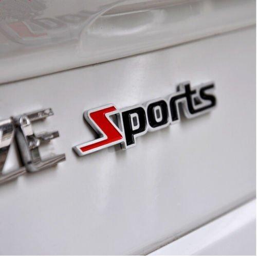CarOver [3D Metal] General Purpose SPORTS Sticker Sports 3D Racing