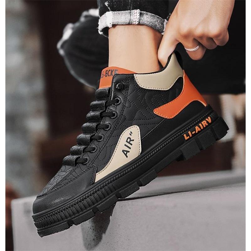 Martin Boots Men's Outdoor Sports Thick-soled Knight Boots Men's High-top Tooling Snow Boots