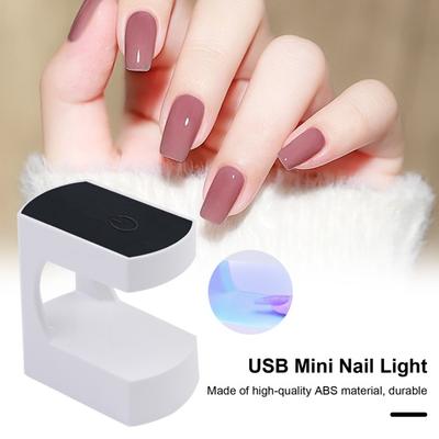 1 Set USB Mini Lampada per unghie Portatile Veloce Facile Estensione delle unghie Macchina UV per manicure Accessori di bellezza per donna