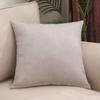 Housse de coussin unie amovible lavable avec rembourrage Lit Canapé Voiture Support lombaire Décoration d'intérieur moderne minimaliste