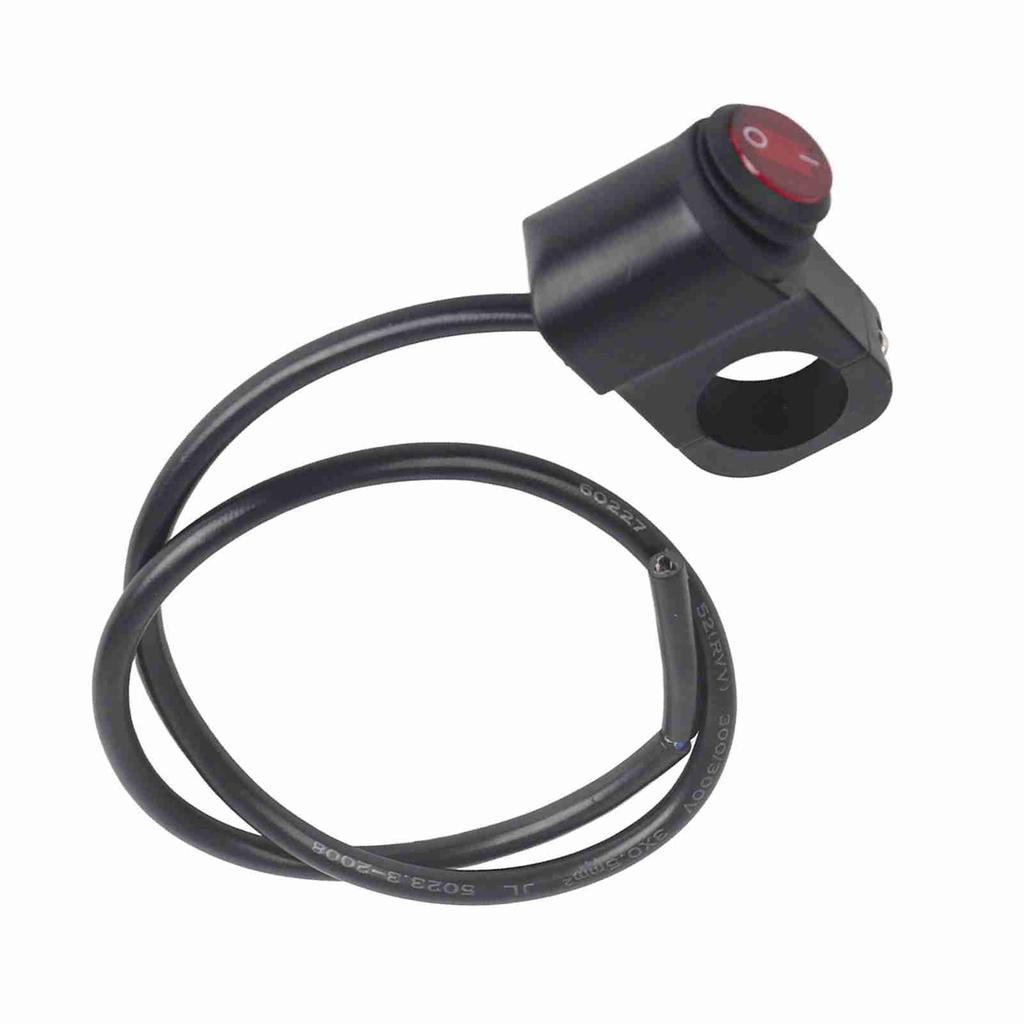 12V 16A Motorcycle Waterproof Handlebar Headlight Fog Spot Light On Off Switch
