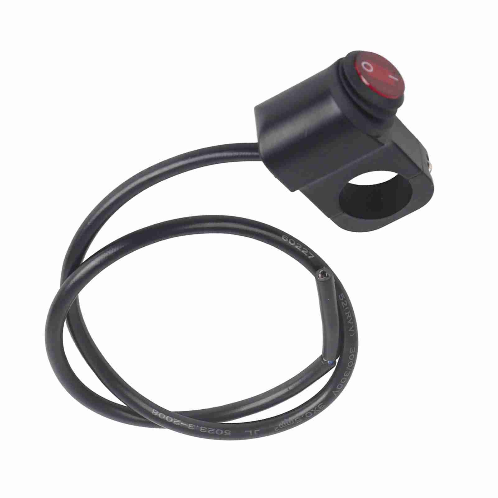 

12V 16A Motorcycle Waterproof Handlebar Headlight Fog Spot light On Off Switch чёрный