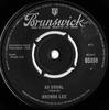 Płyta 7-calowa BRENDA LEE As Usual 05899 BRUNSWICK 1963 UK Jazz Używana