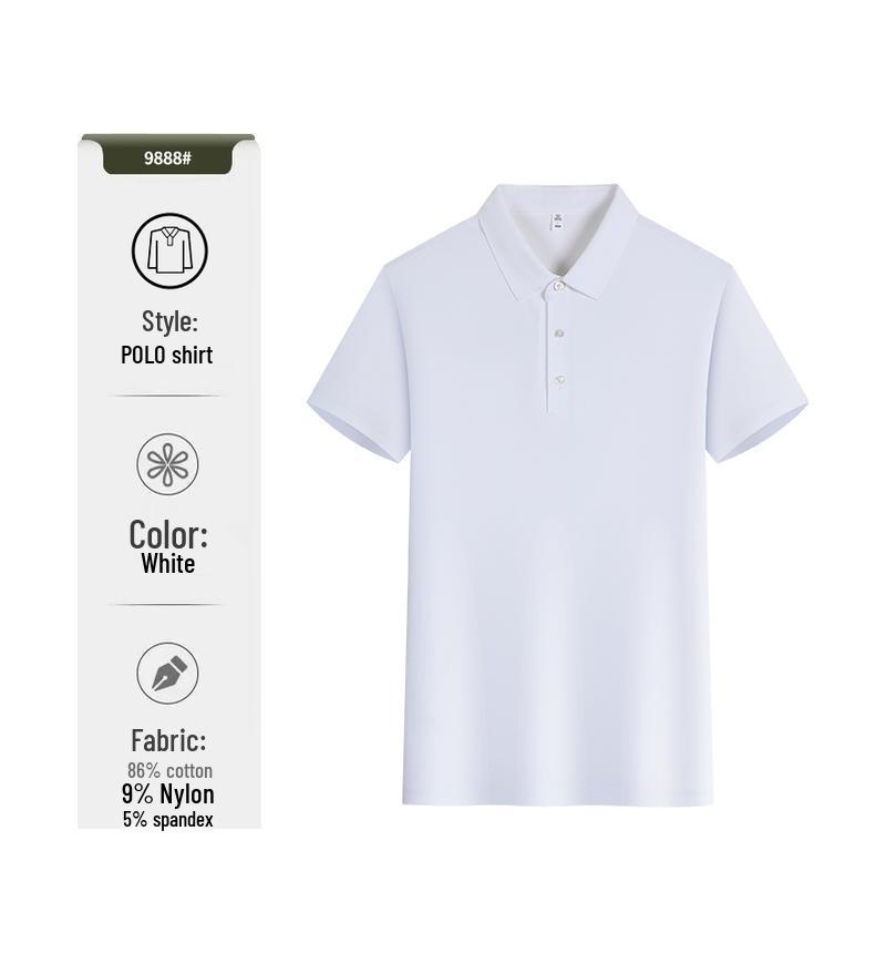 Luxury Cotton Jacquard Corporate Workwear Shirt with Custom Logo & Embroidered Pattern M