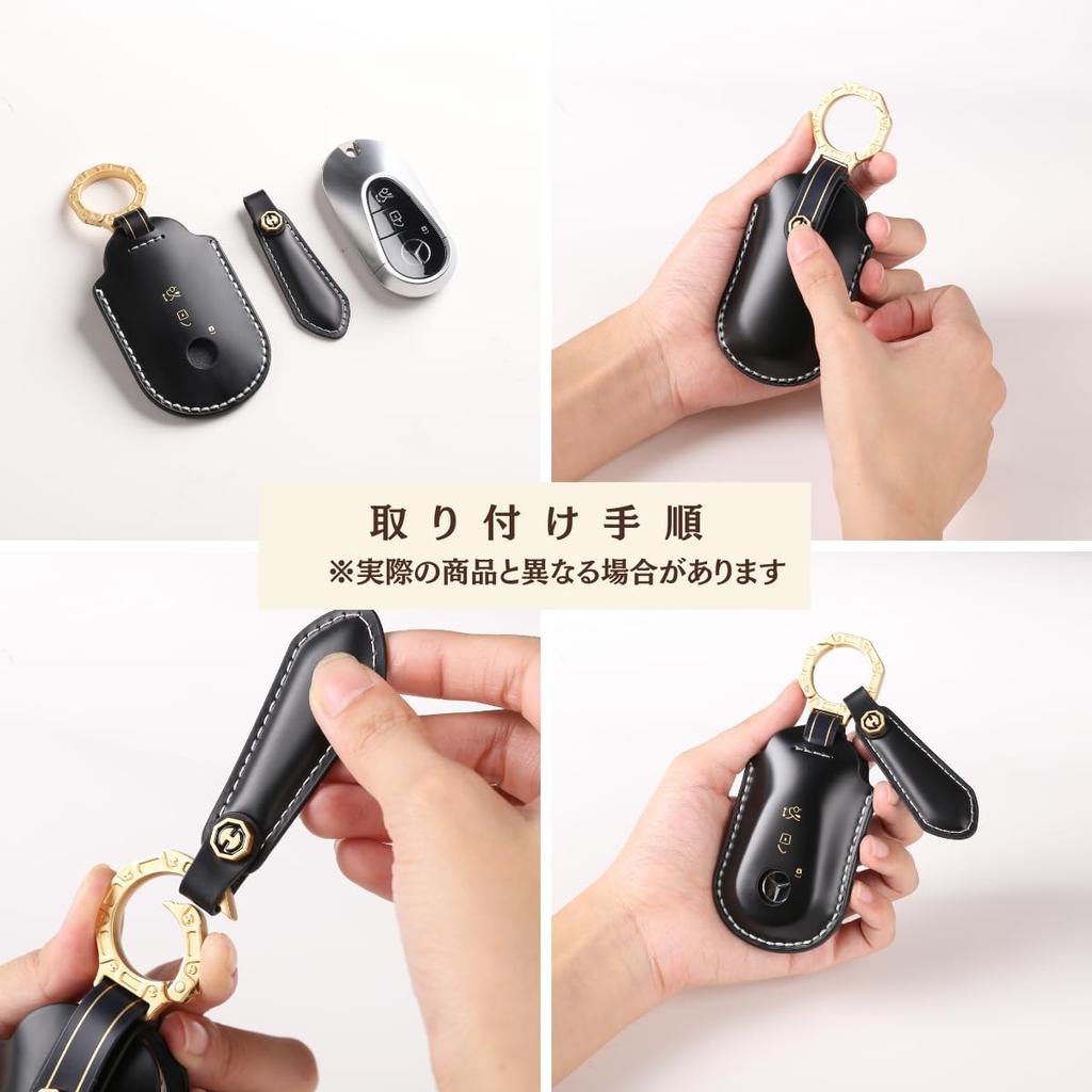 [smasol] New Serena C28 Lukes B4 Late Type X-Trail Key Cover Genuine Leather Nissan