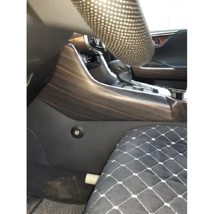 Für Toyota RAV4 XA50 2024 ABS Chrom Seiten-Schaltgetriebe-Box Rahmenabdeckung Zierleiste Innere Auto-Dekorationsaufkleber