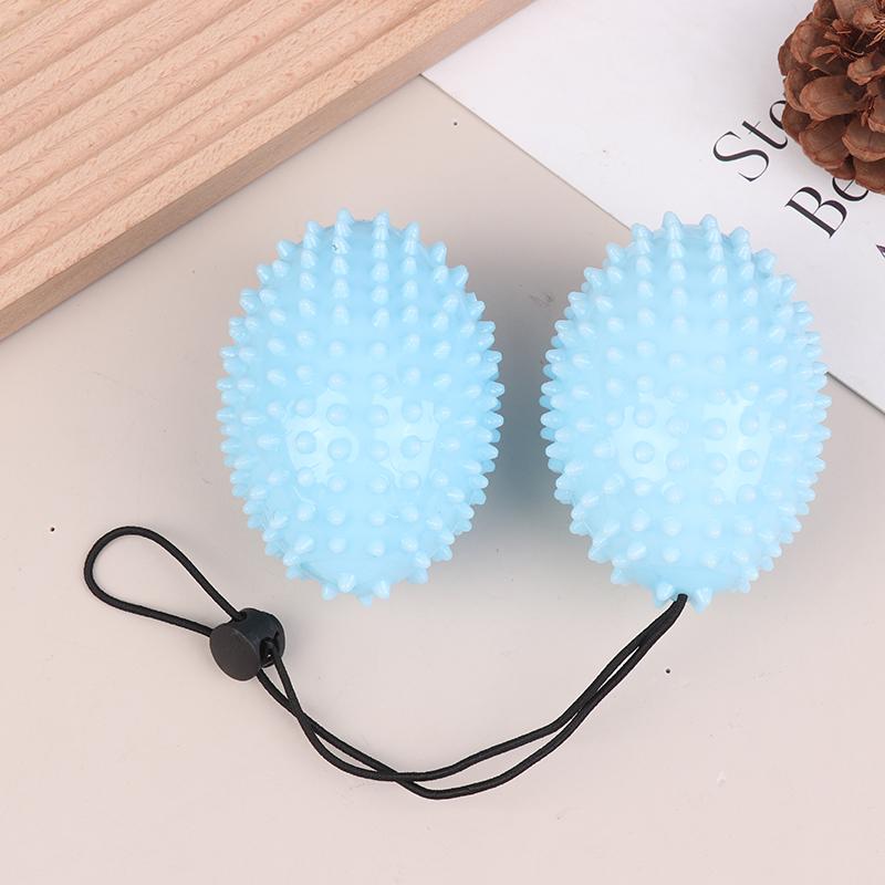 Finger Grip Ball Massage Rehabilitation Training Elderly Exercise Ball Hand Finger Strength Circle Grip Device Soft Finger Ball