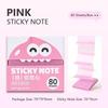 Cartoon Fruit Memo Pad Paper Dopamine Pull Out Design Planner Schedule Stickers Self-Adhesive Pearlescent Transparent
