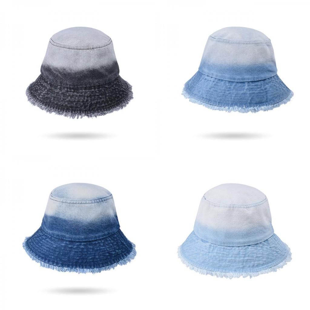 Casual Cotton Bucket Hat Lightweight Sun Protection For Travel And Beach